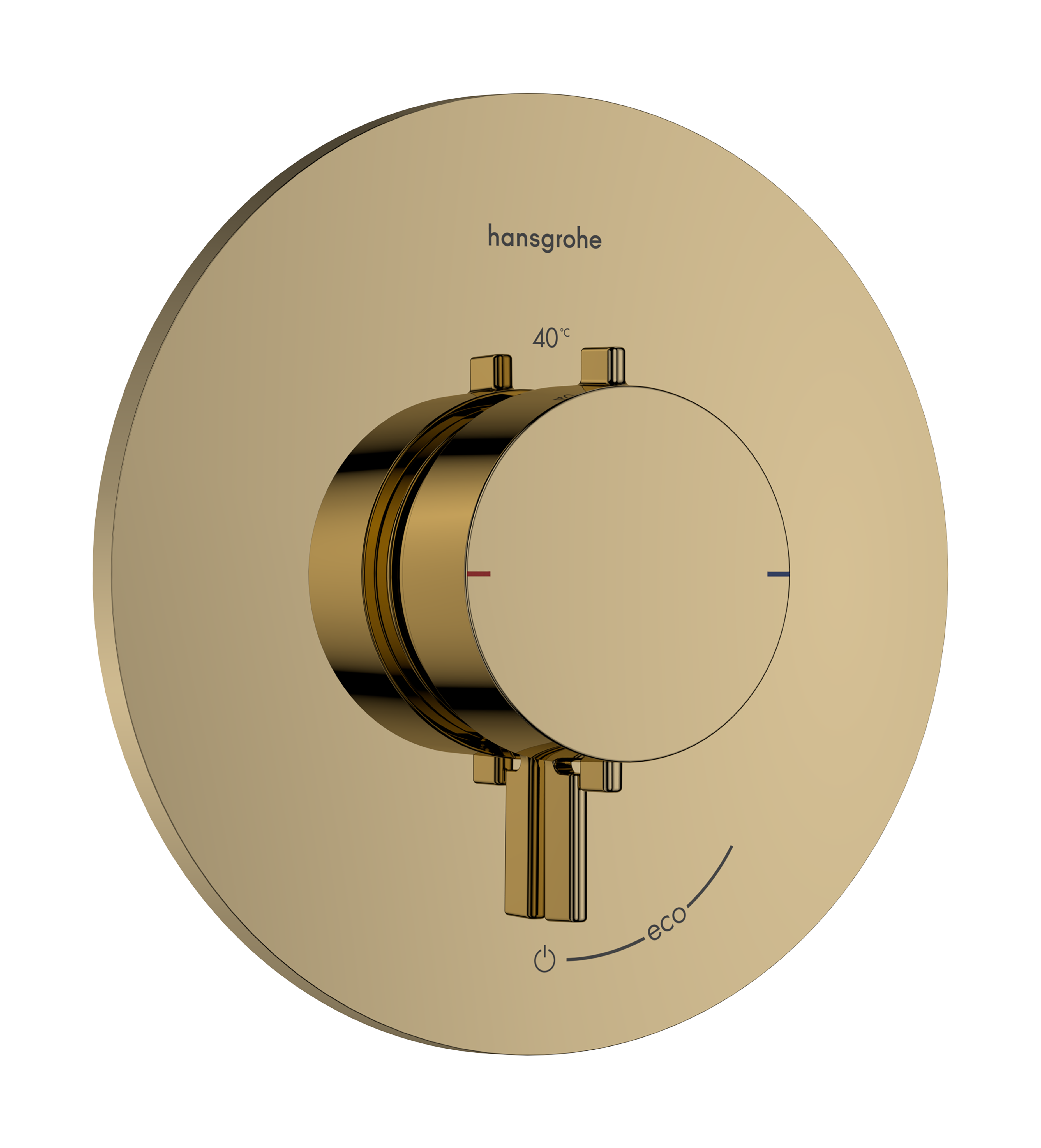 Thermostat for concealed installation for 1 function