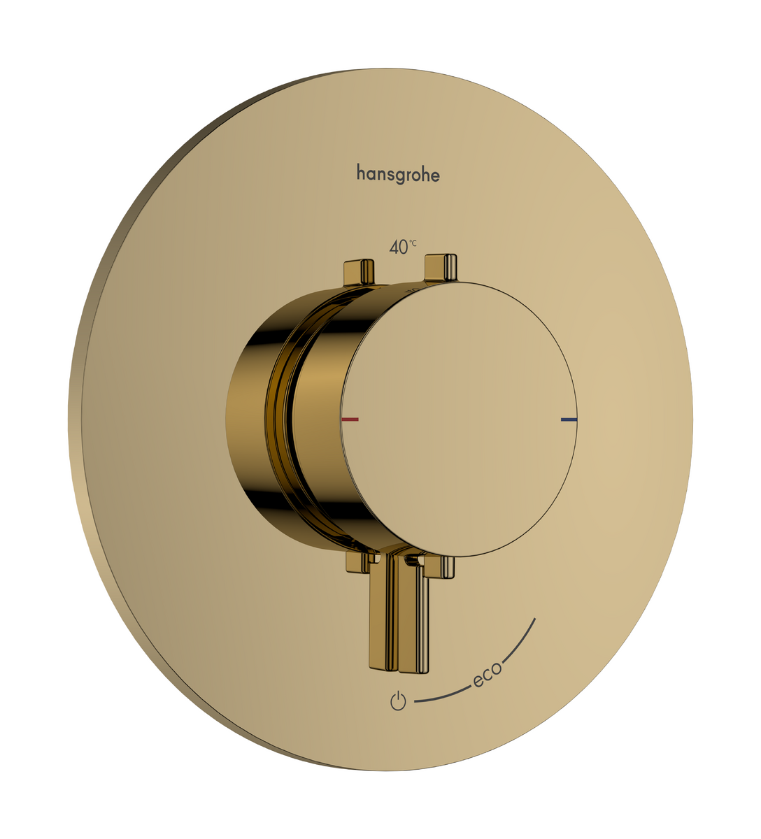 Thermostat for concealed installation for 1 function