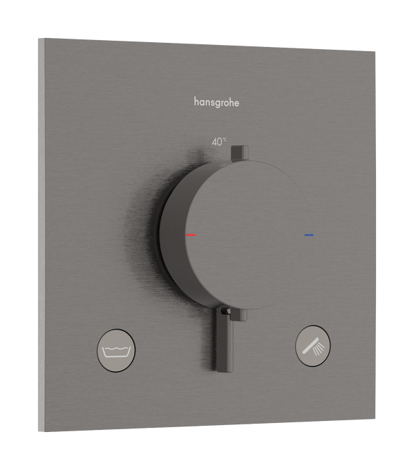 Thermostat Unterputz für 2 Verbraucher mit integrierter Sicherungskombination nach EN1717
