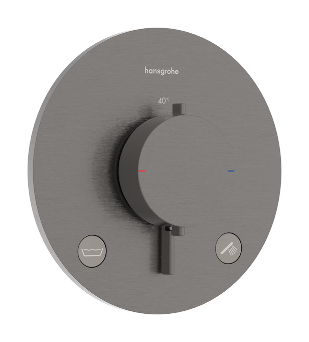 Thermostat Unterputz für 2 Verbraucher mit integrierter Sicherungskombination nach EN1717