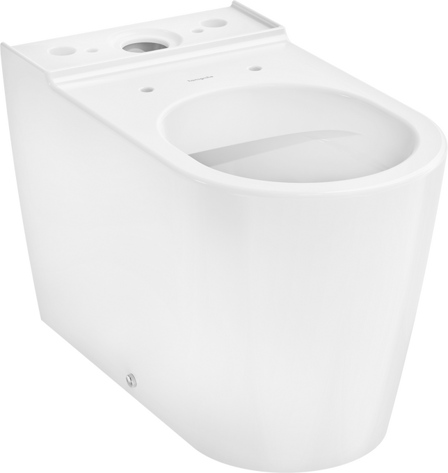 Stand-WC für aufgesetzten Spülkasten 640 wandbündig mit horizontalem/vertikalem Abgang