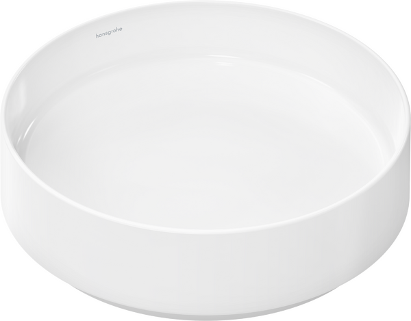 Aufsatzwaschtisch 400/400 ohne Hahnloch und Überlauf, SmartClean, HygieneEffect