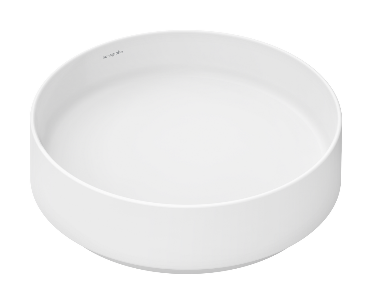 Lavabo tipo bol 400/400 sin orificio para grifo y rebosadero