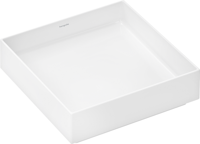 Lavabo tipo bol 400/400 sin orificio para grifo y rebosadero