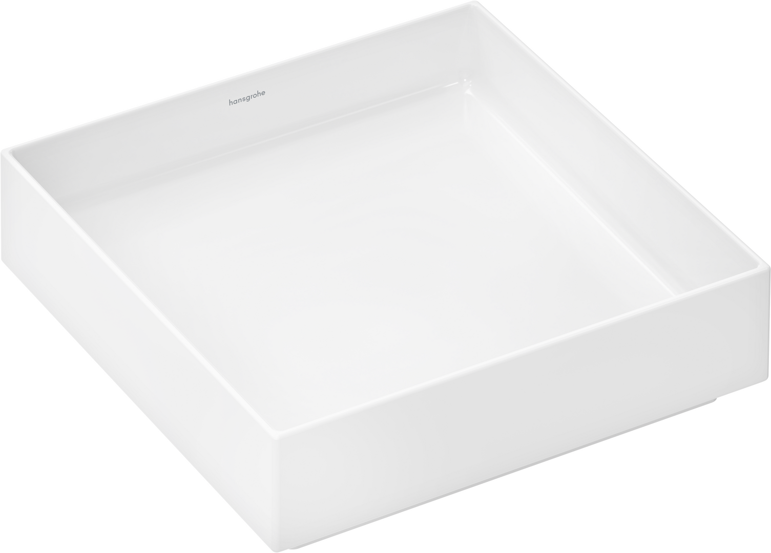 Umywalka nablatowa 400/400 bez otworu na baterię