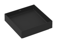 Aufsatzwaschtisch 400/400 ohne Hahnloch und Überlauf