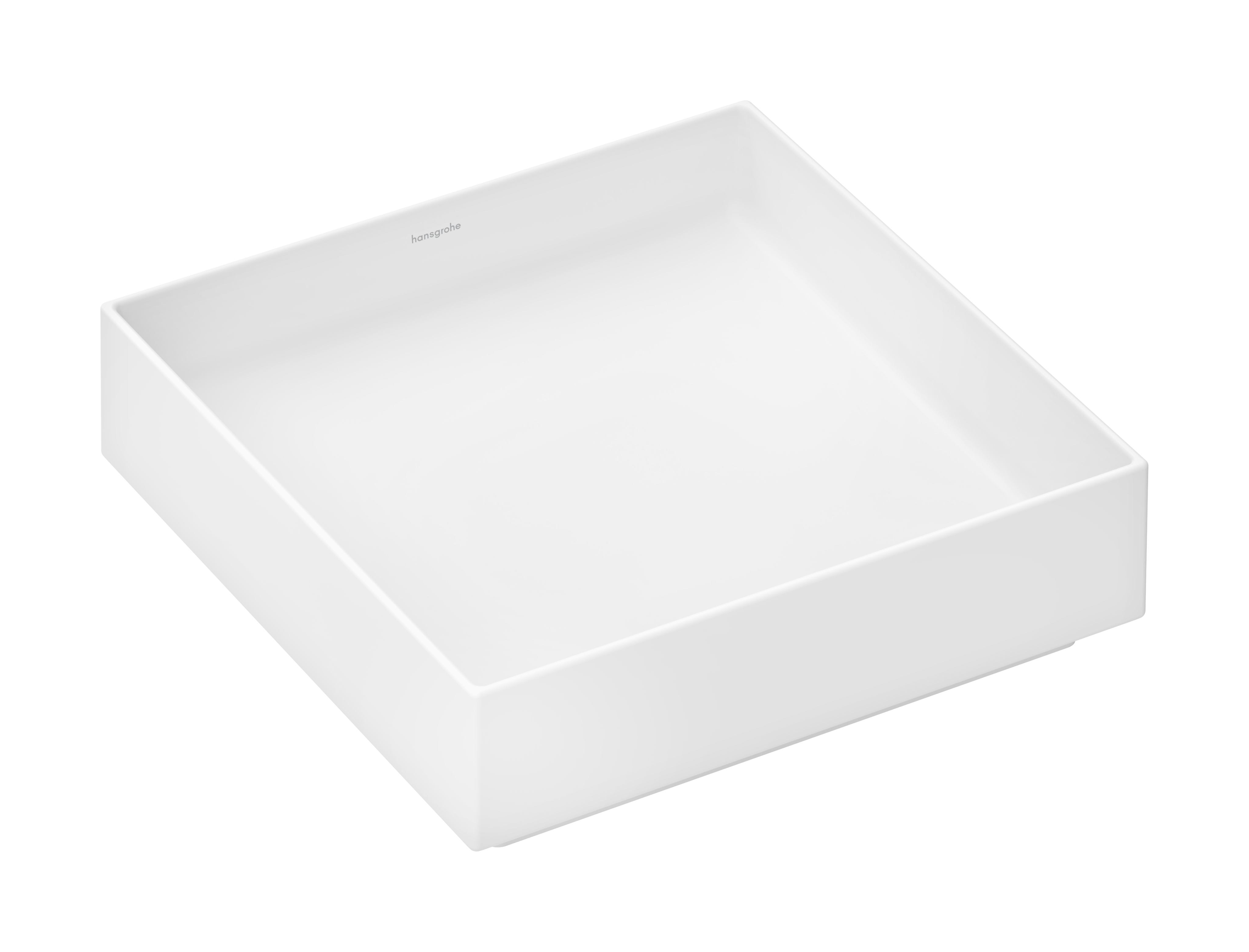 Lavabo tipo bol 400/400 sin orificio para grifo y rebosadero