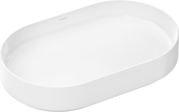 Aufsatzwaschtisch 650/400 ohne Hahnloch und Überlauf, SmartClean, HygieneEffect