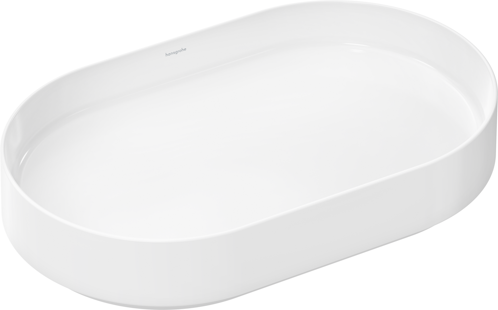 Umyvadlová mísa 650/400 bez otvoru pro baterii a bez přepadu