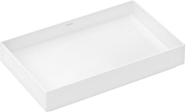 Aufsatzwaschtisch 650/400 ohne Hahnloch und Überlauf, SmartClean, HygieneEffect