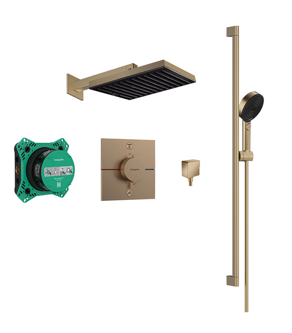 Pulsify 260 overhead and 3jet Relaxation hand shower