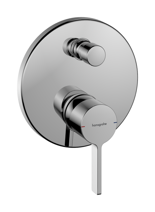 Single lever bath mixer for concealed installation