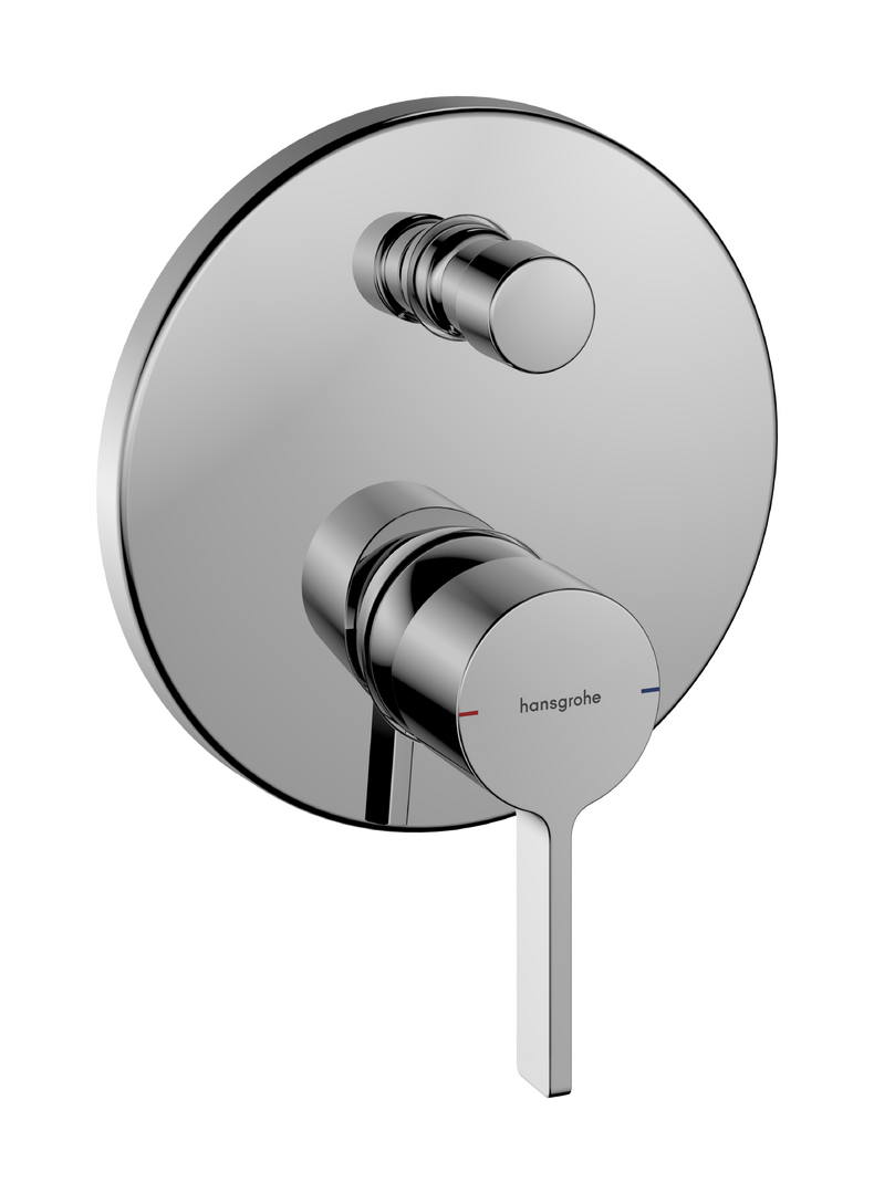 Single lever bath mixer for concealed installation