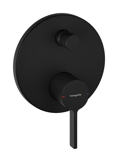 Single lever bath mixer for concealed installation