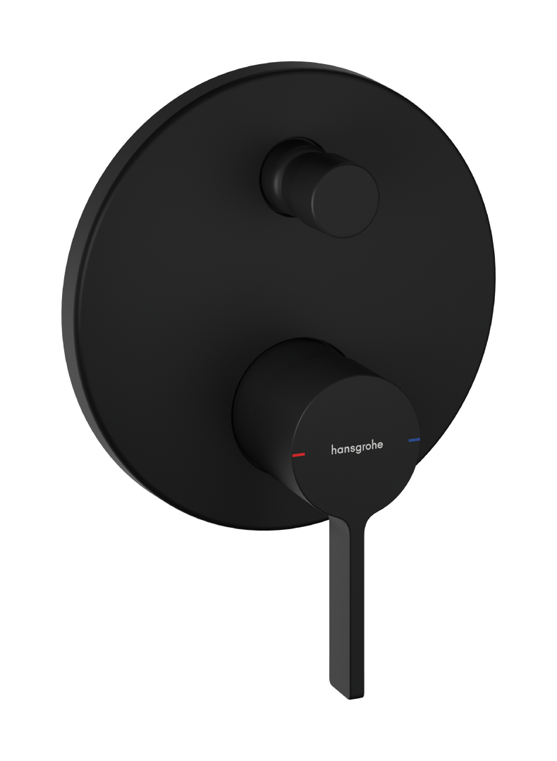 Single lever bath mixer for concealed installation