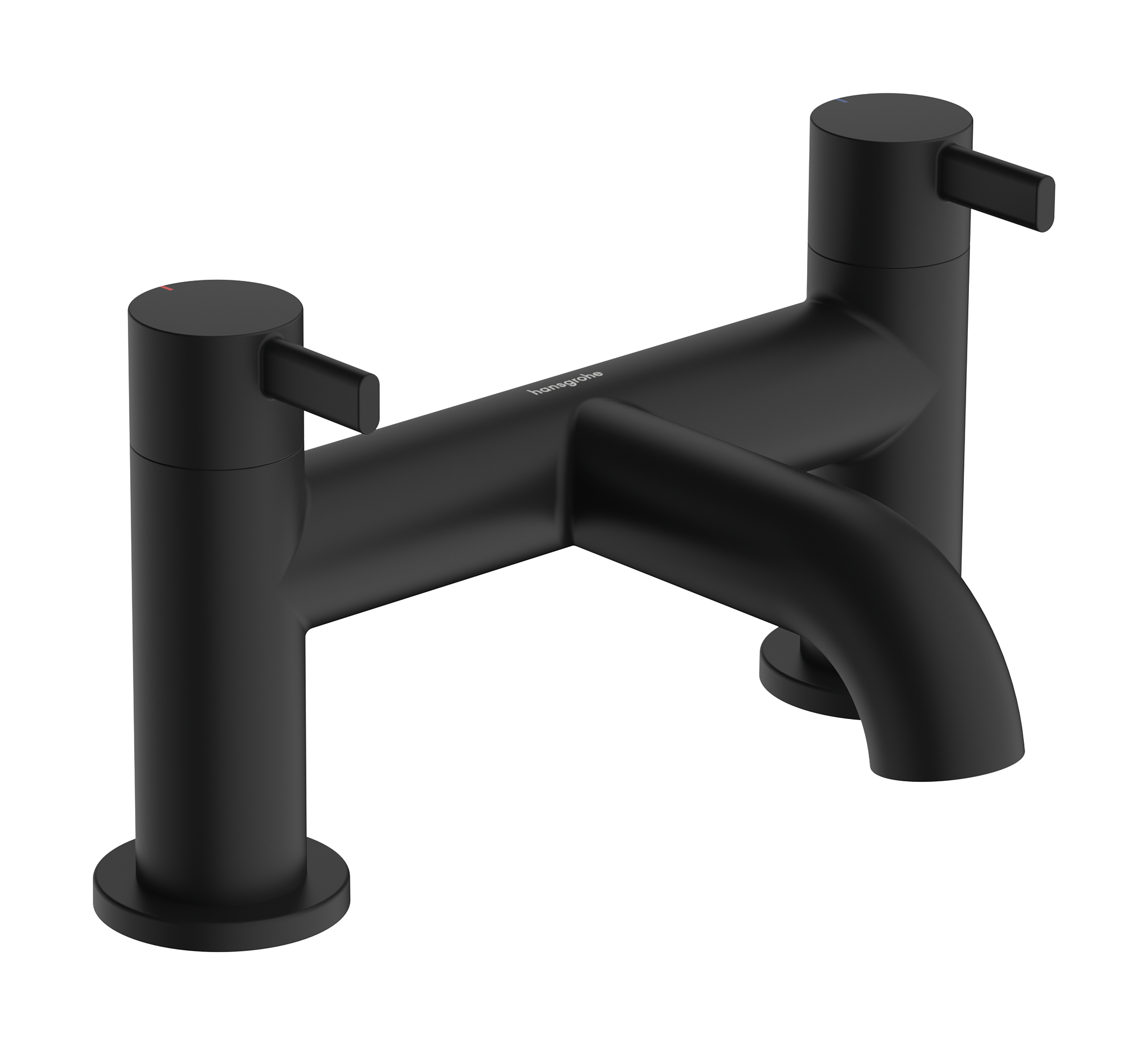 2-hole rim mounted bath mixer