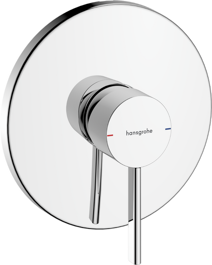 Zesis S Shower mixers: 1 function, Chrome, Item No. 74617000