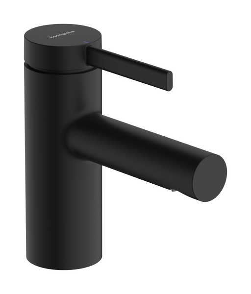 Bateria bez mieszacza 70 do wody zimnej lub wstępnie zmieszanej bez kompletu odpływowego Czarny Matowy