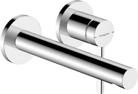 Mezclador monomando de lavabo empotrado con caño 19,4 cm