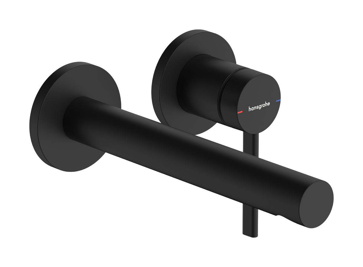 Single lever basin mixer for concealed installation wall-mounted with spout 19