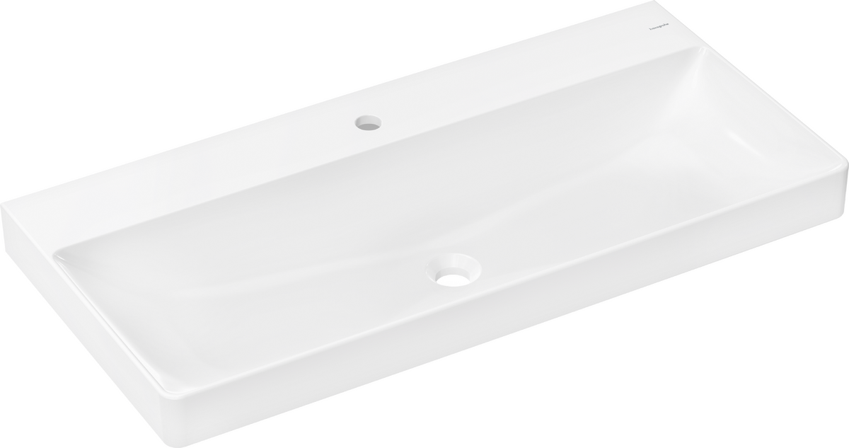 Wash basin 1000/480 with tap hole without overflow