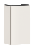 Meuble bas pour lave-mains 340/240, charnière de porte gauche