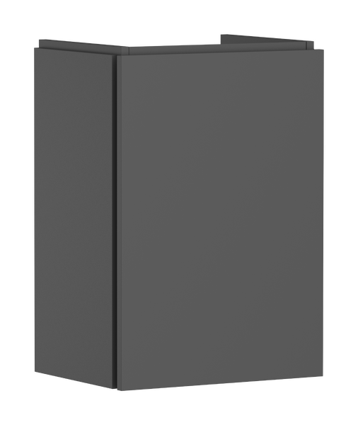 Onderkast 430/330 voor handdouche, deurscharnier links Slate Matt Grey