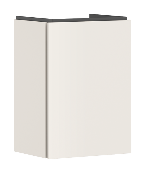 Onderkast 430/330 voor handdouche, deurscharnier links Sand Matt Beige
