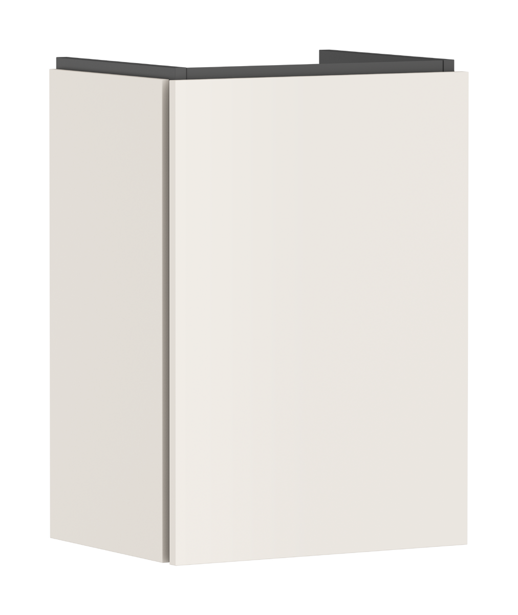 Szafka pod małą umywalkę wiszącą z drzwiami lewymi 430/330