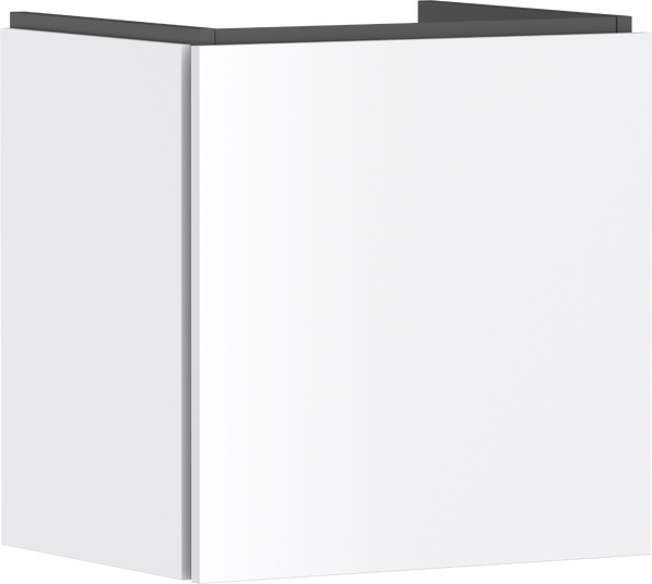 Szafka pod małą umywalkę wiszącą z 1 szufladą 480/380 Biały Matowy