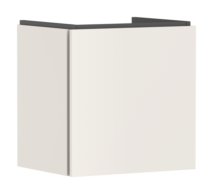 Vanity unit 480/380 with 1 drawer for handrinse basin