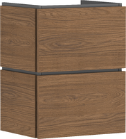Mueble de baño 480/380 con 2 cajones para lavamanos