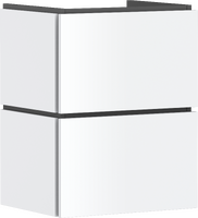 Meuble bas pour lave-mains 480/380, 2 tiroirs