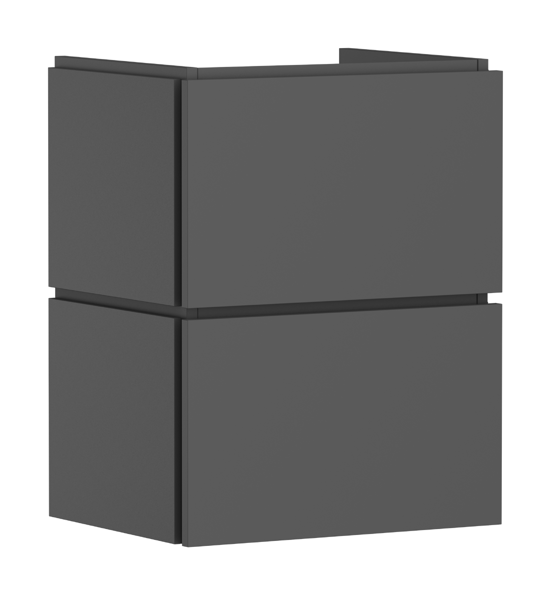 Base sottolavabo 480/380 con 2 cassetti per lavamani