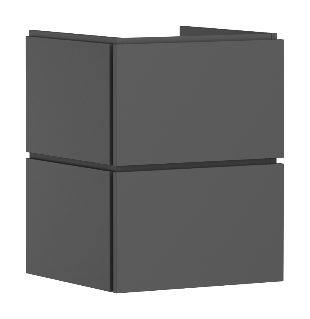 Base sottolavabo con 2 cassetti 480/470 per lavamani