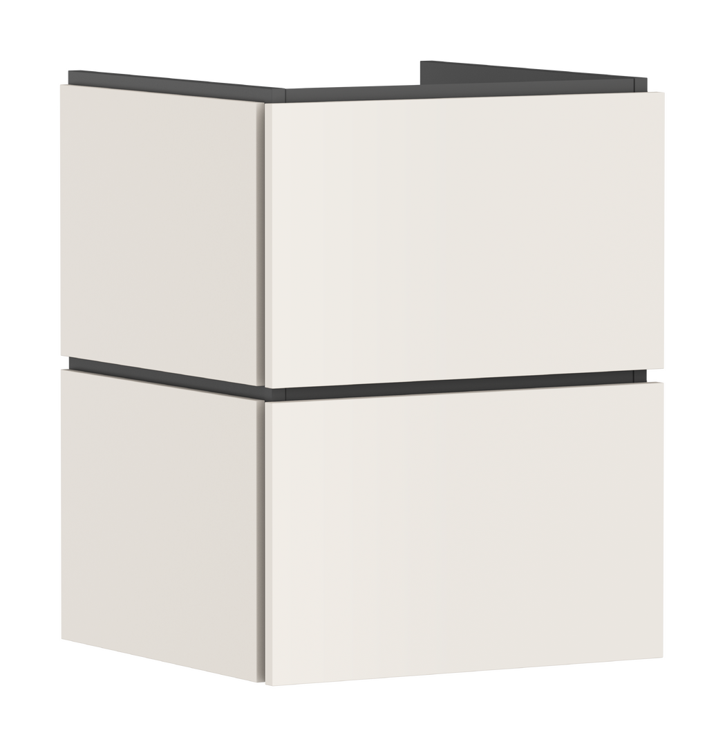 Waschtischunterschrank 480/470 mit 2 Schubkästen für Handwaschbecken