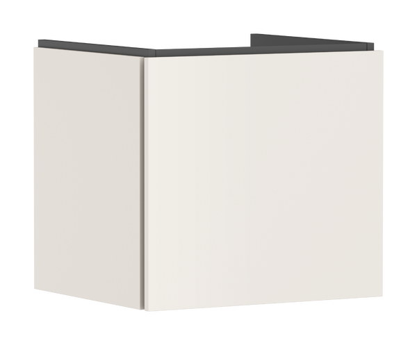 Waschtischunterschrank 530/470 mit 1 Schubkasten für Waschtisch Sandbeige Matt