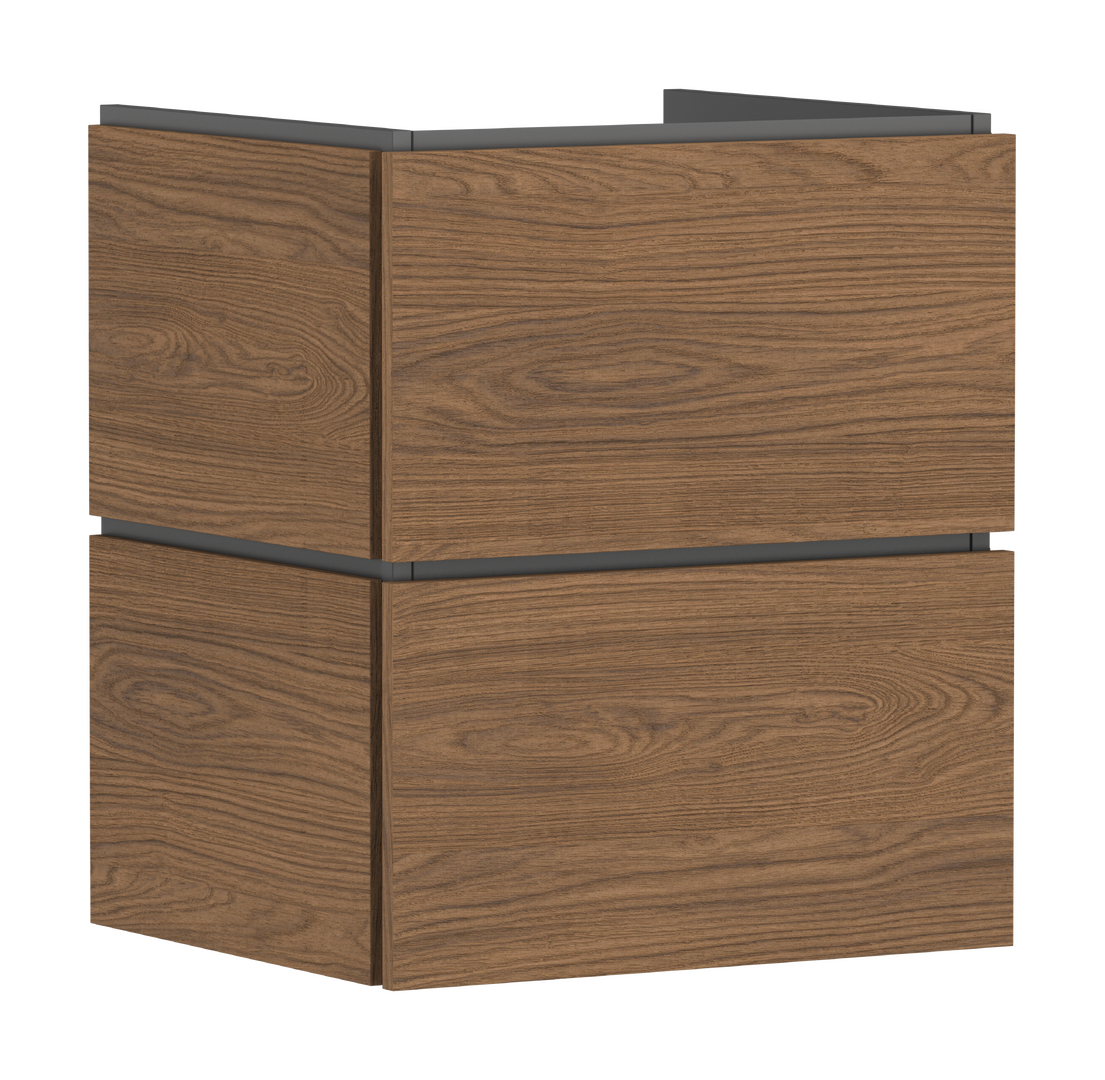 Szafka pod umywalkę wiszącą z 2 szufladami 530/470