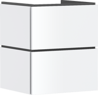 Vanity unit 530/470 with 2 drawers for wash basin