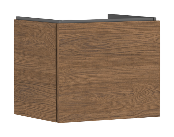 Vanity unit 580/470 with 1 drawer for wash basin Cashmere Oak