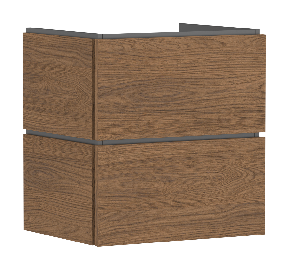 Mueble de baño 580/470 con 2 cajones para lavabo