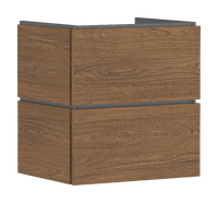 Szafka pod umywalkę wiszącą z 2 szufladami 580/470