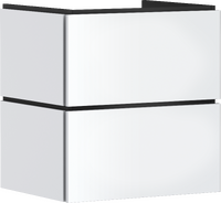 Szafka pod umywalkę wiszącą z 2 szufladami 580/470