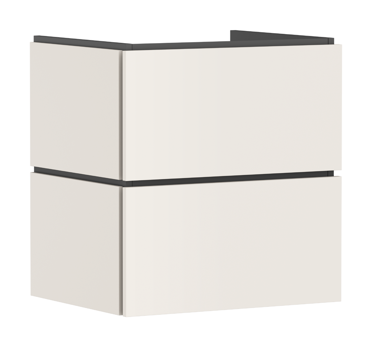 Mueble de baño 580/470 con 2 cajones para lavabo