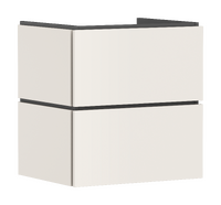 Szafka pod umywalkę wiszącą z 2 szufladami 580/470