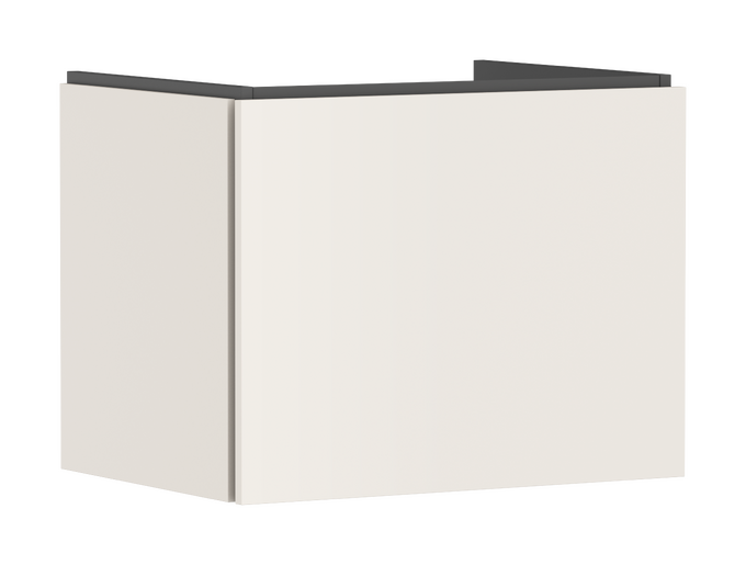 Mueble de baño 630/470 con 1 cajón para lavabo