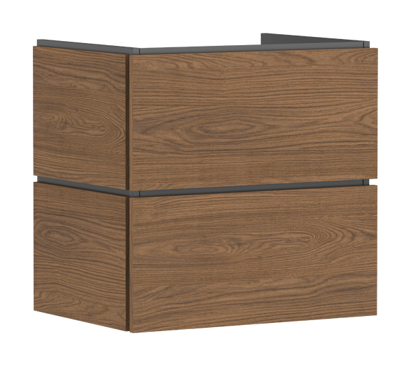 badmeubel 630/470 met 2 lades voor wastafel Cashmere Oak