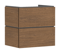 Mueble de baño 630/470 con 2 cajones para lavabo