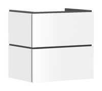 Mueble de baño 630/470 con 2 cajones para lavabo