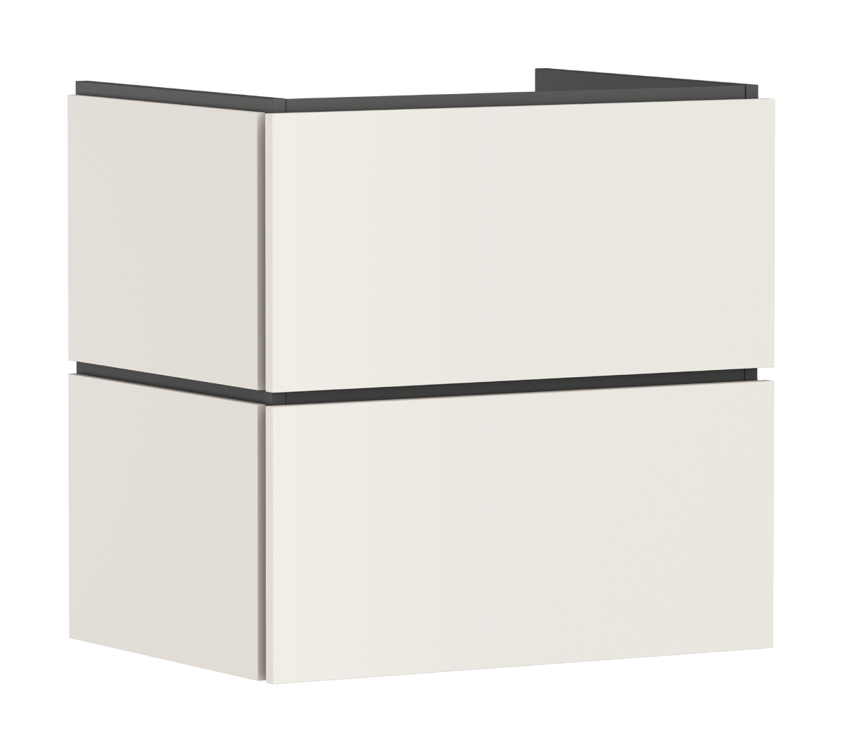 Mueble de baño 630/470 con 2 cajones para lavabo